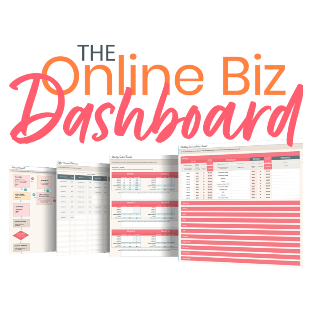 Online Biz Dashboard