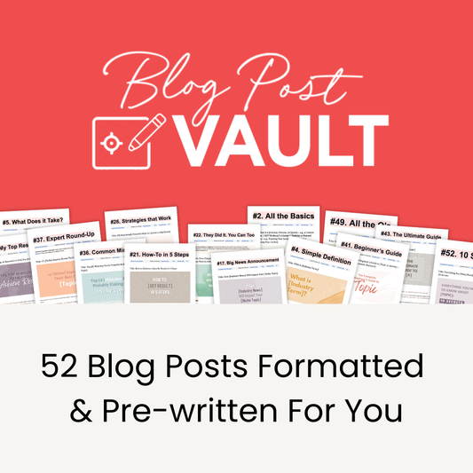 The Blog Post Vault
